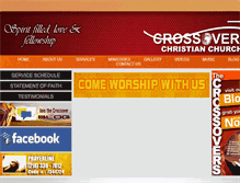 Tablet Screenshot of crossoverccc.com